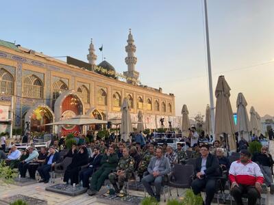 افتتاح ششمین جشنواره بین المللی فیلم رسام از جوار مزار حاج قاسم