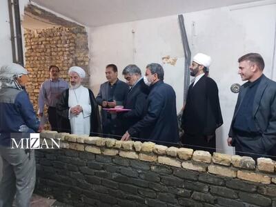 رئیس کل دادگستری خراسان شمالی از یکی از مراکز بند باز زندان بجنورد بازدید کرد