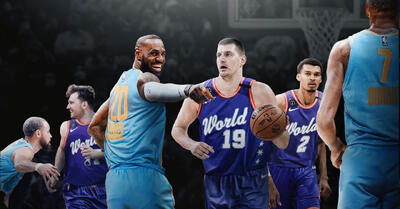 بسکتبال NBA | آمریکا قوی‌تر است یا تیم منتخب جهان؟ / عکس - پارس فوتبال