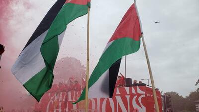 جشن قهرمانی بهترین لیگ دنیا با میهمانی فلسطین - پارس فوتبال