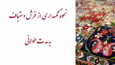 آموزش نگهداری فرش دستباف
