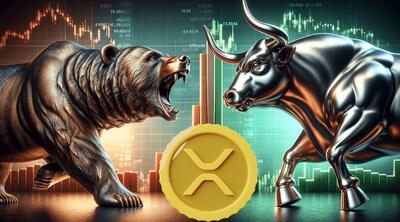 تقابل گاوها و خرس‌ها در بازار ریپل؛ نبرد سرنوشت‌ساز بر سر حمایت ۲.۲۷ دلار!