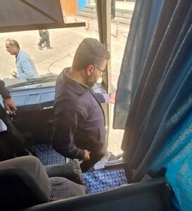 بازدید سرزده معاون منابع انسانی و امور اجتماعی فولاد خوزستان از خودروهای ایاب و ذهاب کارکنان
