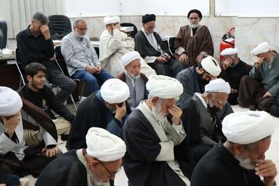 گزارش تصویری: برپایی مجلس عزای امام محمد تقی (ع) در دفتر حضرت آیت الله نوری همدانی | شفقنا