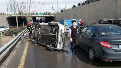 فوت بیش از ۱۱۰۰ نفر در حوادث رانندگی نوروز امسال