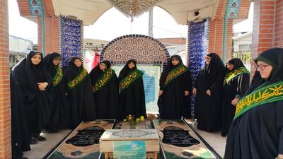 بوی عطر رضوی در مسجد مقدس محدثین بابل پیچید + عکس