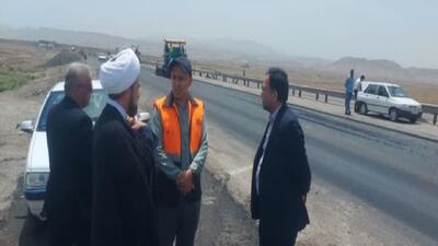 بازدید دادستان عمومی و انقلاب قم از روند بهسازی و رفع نواقص آزاد راه امیرکبیر