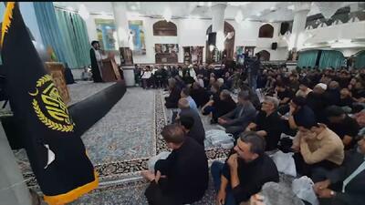 مهاجرین افغانستانی در سوگ امام جواد (ع) + فیلم