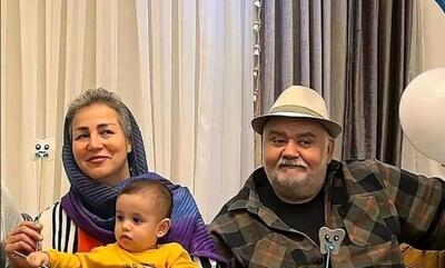 همسر واقعی اکبر عبدی در «جوکر» حاضر شد؛ روایت بامزه از آغاز آشنایی + فیلم