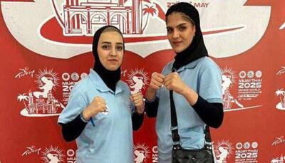 کسب دو مدال دختران ایران در مسابقات جهانی موی تای  