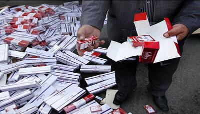 کشف محموله بزرگ سیگار قاچاق در جنوب شهر تهران
