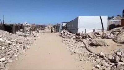ویدئویی تکان‌دهنده از شرایط زندگی فلسطینی‌ها در غزه