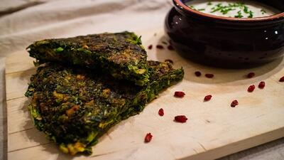 طرز تهیه کوکو کاهو پفکی