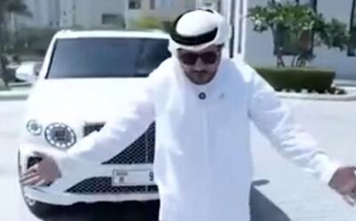 ویدیوی یک اماراتی خطاب به ایرانی‌ها با ظاهر لاکچری