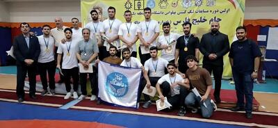 رونمایی از قهرمان نخستین دوره کشتی پهلوانی دانشجویان منطقه یک کشور 