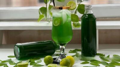 طرز تهیه شربت نعناع خانگی خوشمزه و خنک