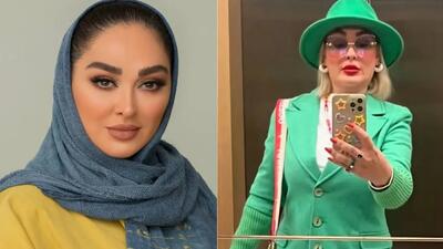 تصویر روز | الهام حمیدی و همسرش با چهره ای متفاوت + عکس جدید | گلی شی