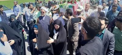 پیکر شهید مدافع امنیت در شهرکرد تشییع شد