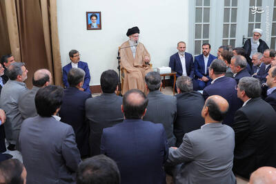 عکس/ دیدار استانداران سراسر کشور با رهبر انقلاب