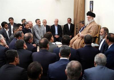 دیدار وزیر کشور و استانداران با رهبر معظم انقلاب