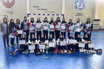 دختران نوجوان هندبال در تورنمنت ازبکستان سوم شدند - پارس فوتبال