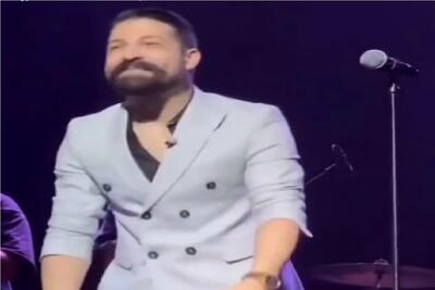 آواز شاد؛ حمید هیراد کنسرتش جای خوندن از هنر جدید دف نوازیش رونمایید ملت مستفیض شدن