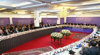 غیبت پرچم ایران در میزبانی استاندار کردستان از اقلیم عراق + عکس