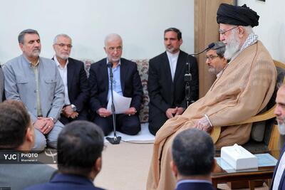 دیدار وزیر کشور و استانداران با رهبر معظم انقلاب اسلامی