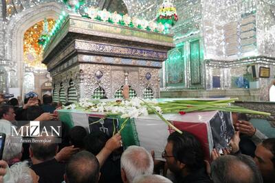 عکس/ مراسم تشییع پیکر قاضی شهید احسان باقری در شیراز