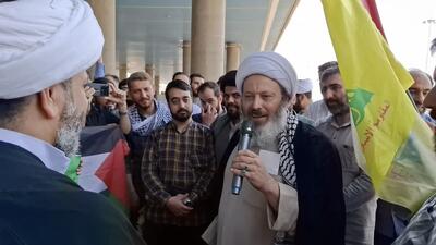 تصاویری از ورود حجت الاسلام قاسمیان به ایران
