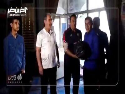 دیدار جمعی از فرزندان شهدای فراجا با حسن یزدانی