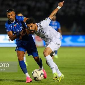 تساوی بدون گل استقلال و ملوان در نیمه نخست فینال جام خذفی