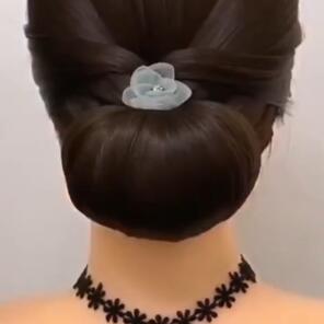 شینیون جذاب برای عروسی!