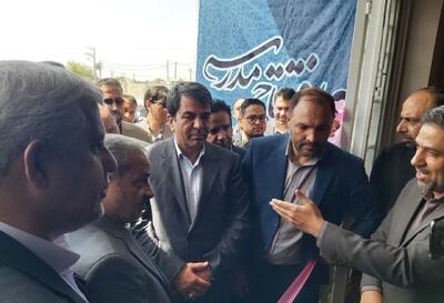 افتتاح یک واحد آموزشی با حضور وزیر آموزش و پرورش در جیرفت