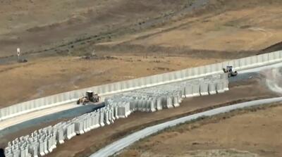 گزارش تلویزیون هند از دیوار مرزی عظیم ایران (فیلم)