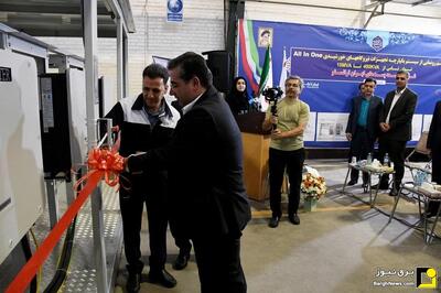 ایران ترانسفو از نخستین پست برق یکپارچه انرژی خورشیدی کشور رونمایی کرد