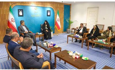 دیدار معاون امور جوانان وزارت ورزش و جوانان با استاندار یزد