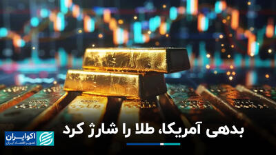 بدهی آمریکا، طلا را شارژ کرد+ فیلم