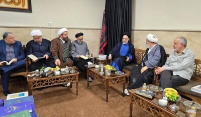 عکس/ دیدار سید محمد خاتمی و ابطحی با شیخ حسین انصاریان | اقتصاد24