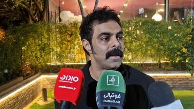 مهدی ماهانی بازیگر استقلالی و قهرمان فیتنس در حاشیه تولد پرویز برومند