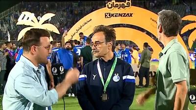 واکنش متفاوت جلال چراغپور بعد از قهرمانی استقلال به سوال خبرنگار