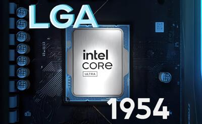 ابعاد سوکت LGA 1954 برای پردازنده‌های Nova Lake اینتل مشابه LGA 1700 و 1851 است