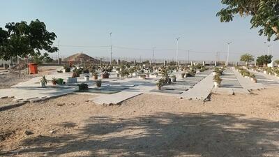 لزوم توسعه فضای سبز و نصب سایبان‌ در آرامستان وادی‌الرحمه بوشهر