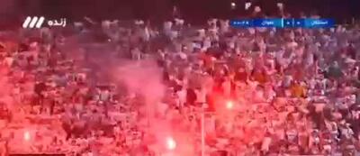آتش بازی عجولانه هواداران ملوان در اراک