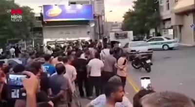 فیلمی دیگر از محل حادثه تیراندازی در شهرستان تویسرکان