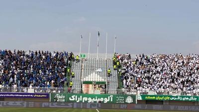 درگیری هواداران استقلال و ملوان پیش از دیدار فینال جام حذفی