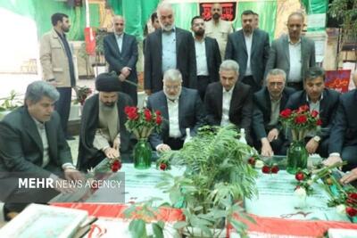 سفر استاندار تهران به پردیس با تجدید میثاق با شهدا آغاز شد