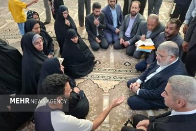 دیدار چهره‌به‌چهره استاندار تهران با روستاییان سعیدآباد