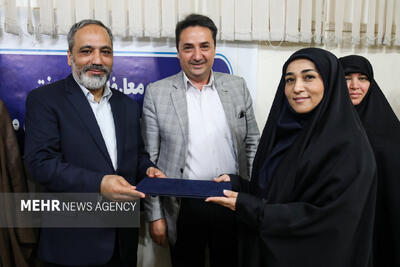 آئین معارفه مدیر خبرگزاری مهر خراسان رضوی در مشهد