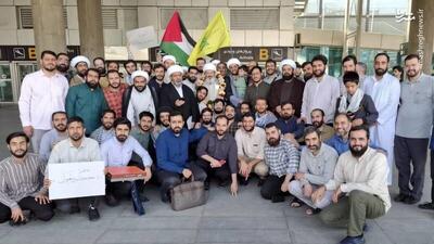 تصاویر بازگشت قاسمیان در فرودگاه